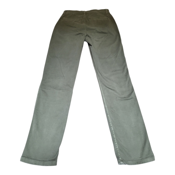 J. Crew Women's Green Tapered Chinos - Size 26T - Picture 2 of 7